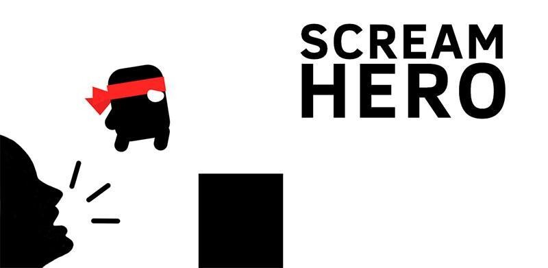 Scream Go Hero: Eighth Note là game chạy khá đặc biệt